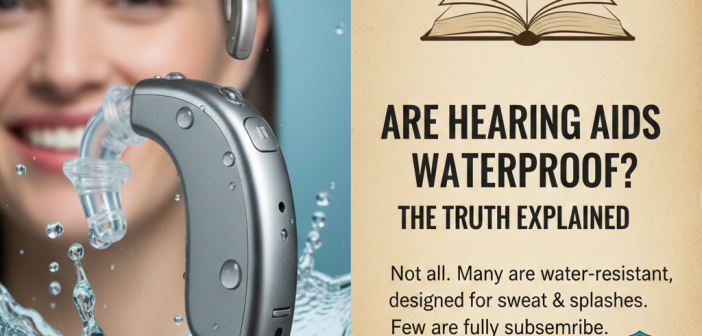 Are Hearing Aids Waterproof? The Truth Explained