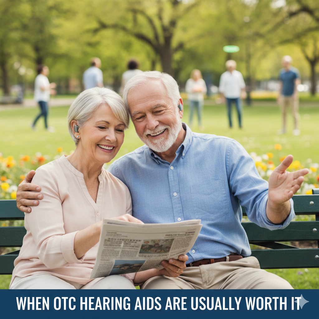 When OTC Hearing Aids Are Usually Worth It