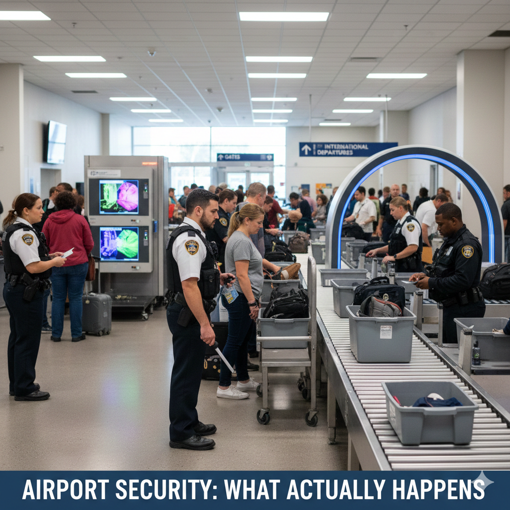 Airport Security: What Actually Happens