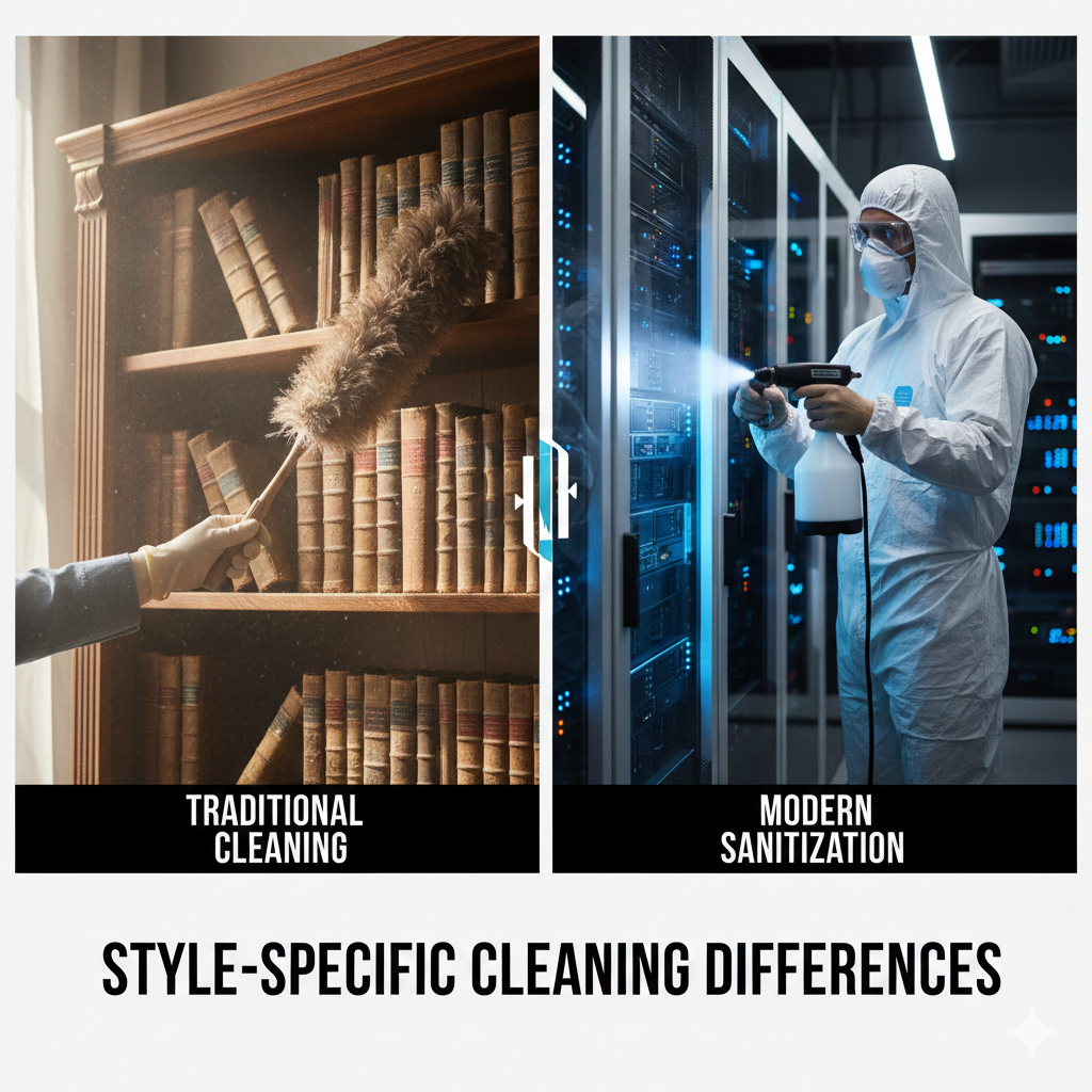 Style-Specific Cleaning Differences