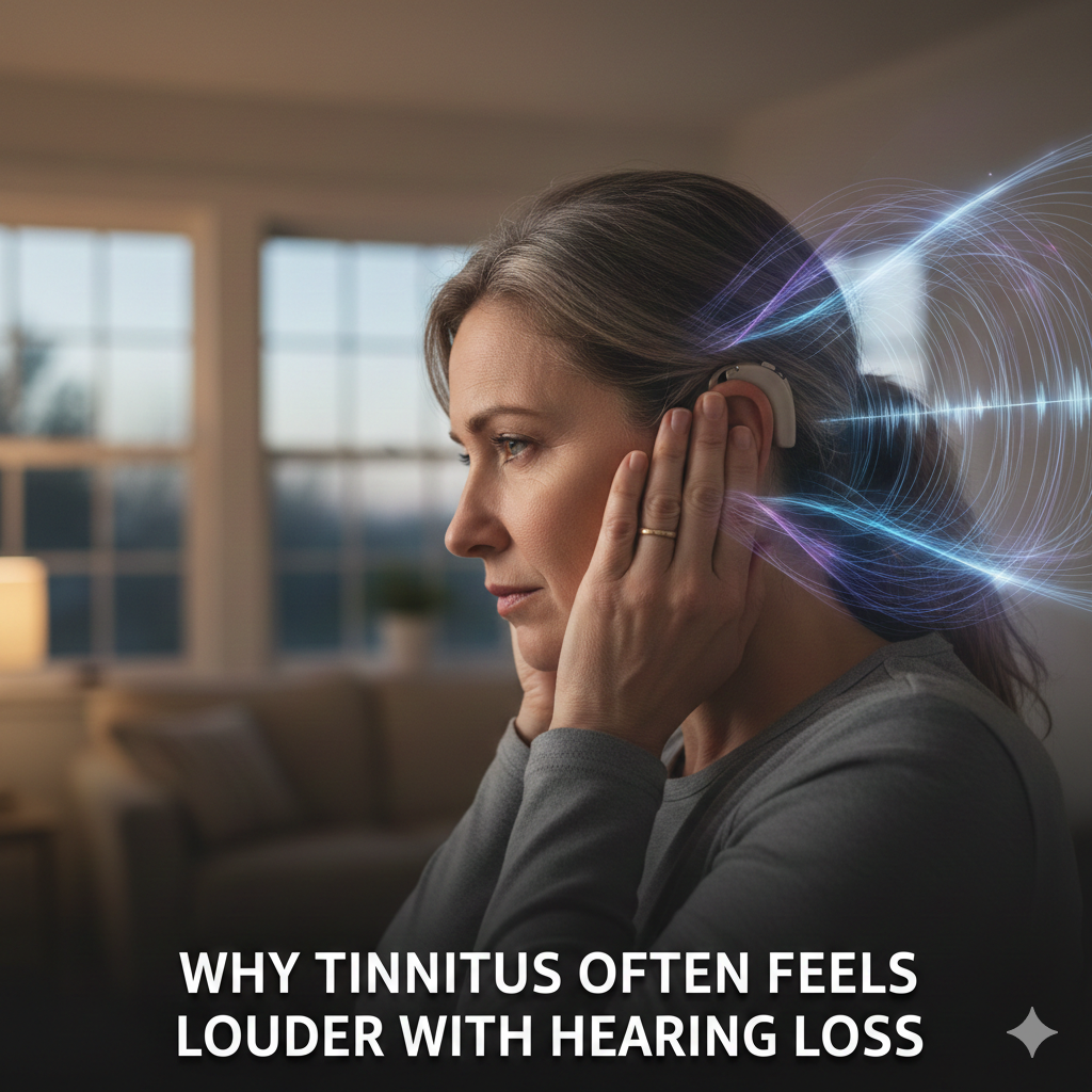 Why Tinnitus Often Feels Louder With Hearing Loss