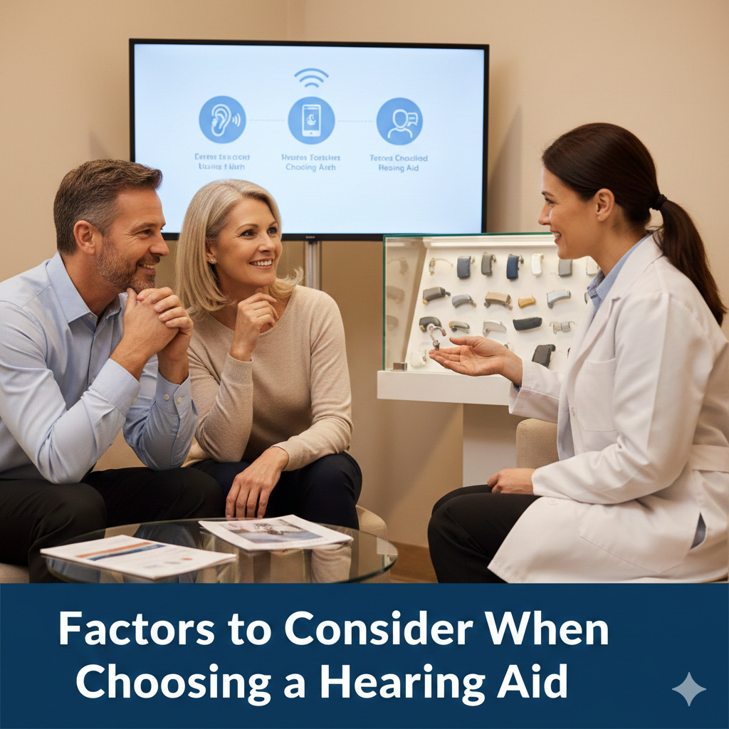 Factors to Consider When Choosing a Hearing Aid