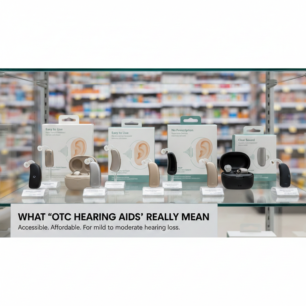 What “OTC Hearing Aids” Really Mean