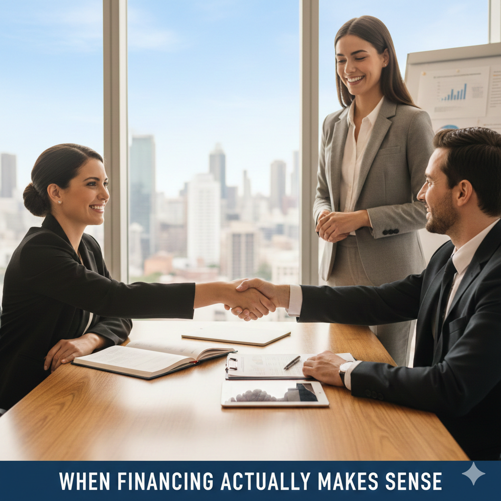 When Financing Actually Makes Sense