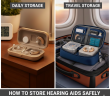 How to Store Hearing Aids Safely (Daily & Travel)