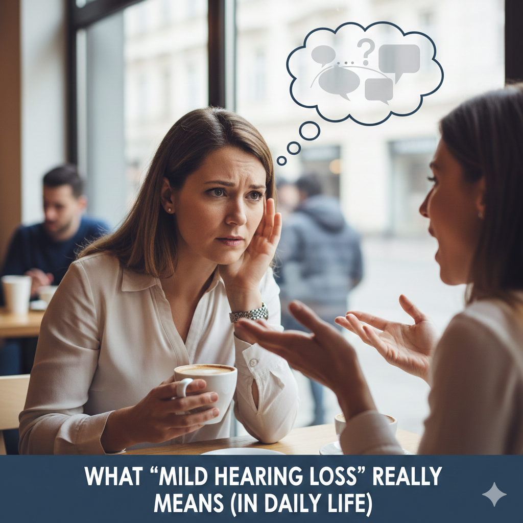 What “Mild Hearing Loss” Really Means (In Daily Life)